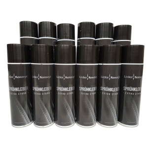 12 x Sprühkleber - extra stark - Lederkonzept 500ml