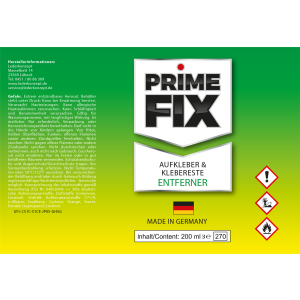 Prime Fix Klebstoffentferner 200ml
